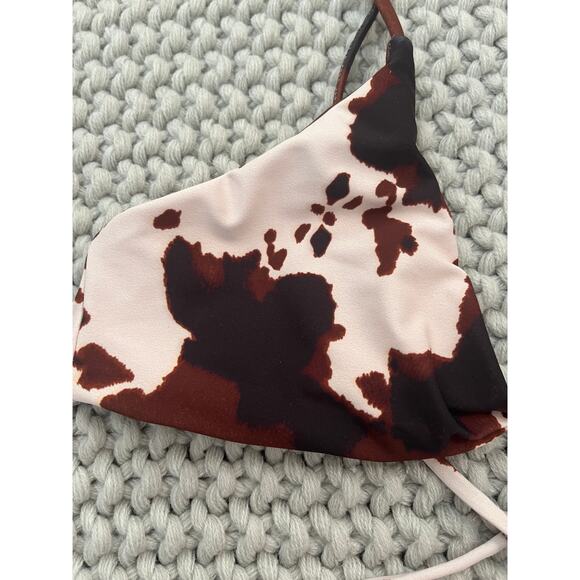 Skatie• ‘Sarah’ Bikini Top in DALLAS Cow Print - Picture 10 of 17